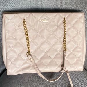 Large Kate Spade Beige Shoulder Bag